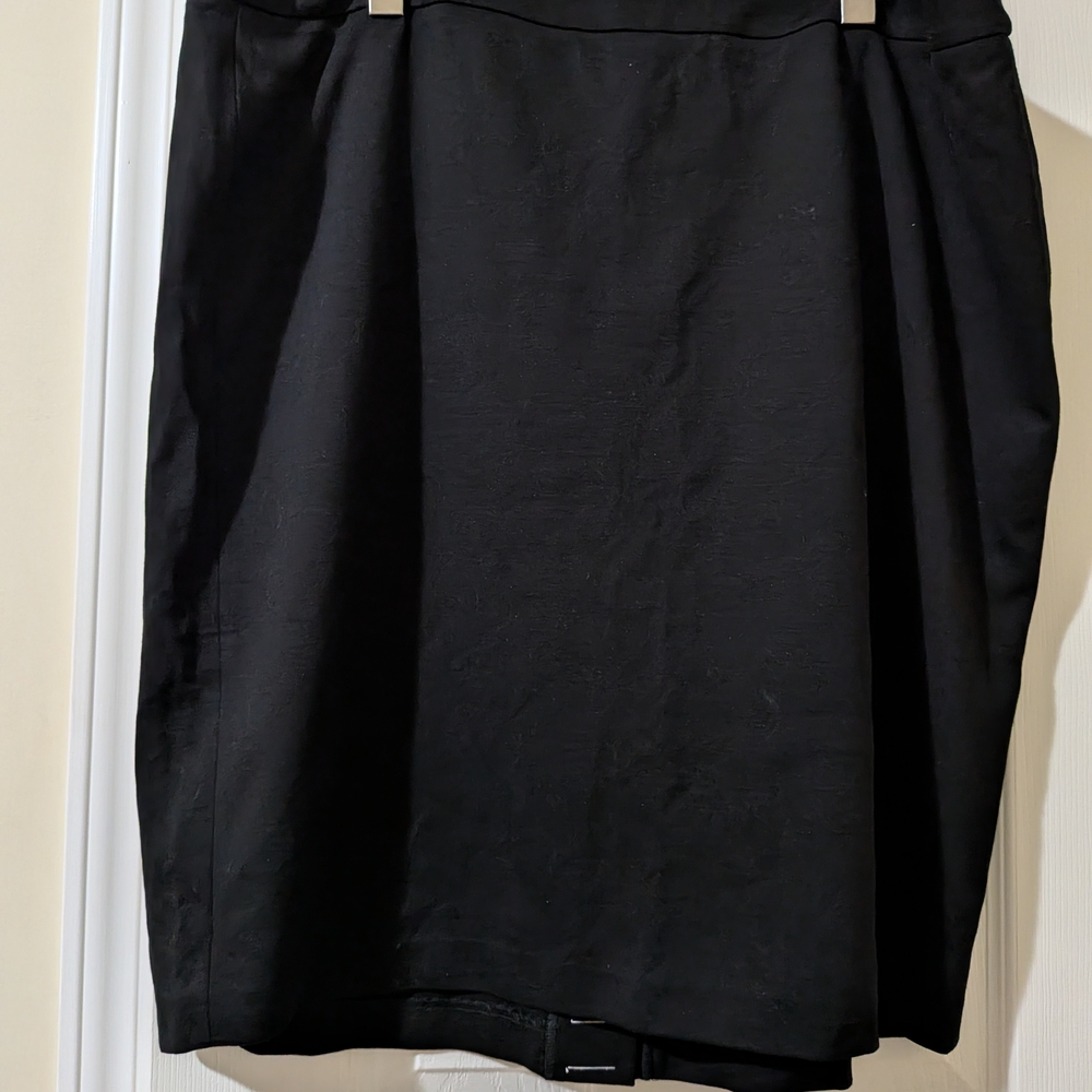 Talbots Classic Black Pencil Skirt